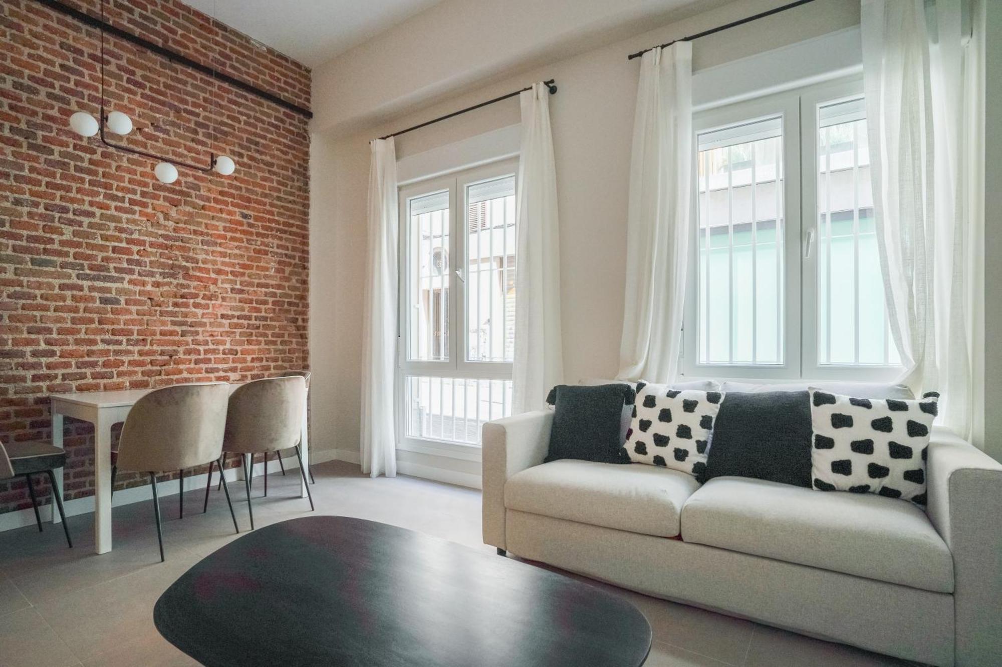 Modern Apartment-2Bedrooms 1Bath-Cuatro Caminos Madrid Ngoại thất bức ảnh